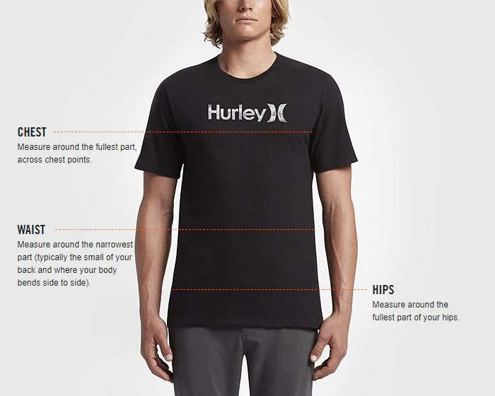mens tops size chart